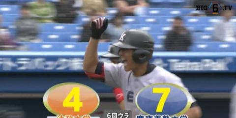 【ハイライト】法政大学 対 慶應義塾大学 3回戦（BIG6.TV）