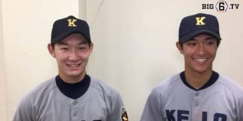 【ヒーローインタビュー】慶應義塾大学　柳町達(④慶應)・正木智也(②慶應)