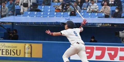 毛利待望の一発、安本3試合連続弾も空砲に 慶大に底力を見せつけられ連覇に向け痛い敗戦/東京六大学野球春季リーグ戦 第3週 慶大3回戦