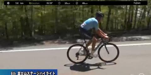 【ハイライト動画】Tour of Japan 2019 第6ステージ：富士山