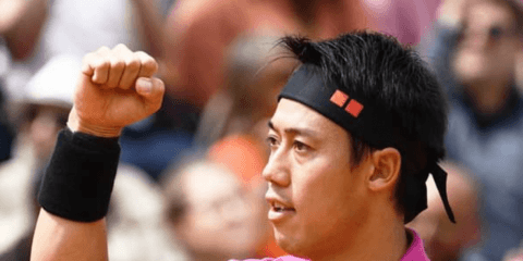 錦織圭、全仏初戦は快調なスタート。「反省点、ほぼなし」