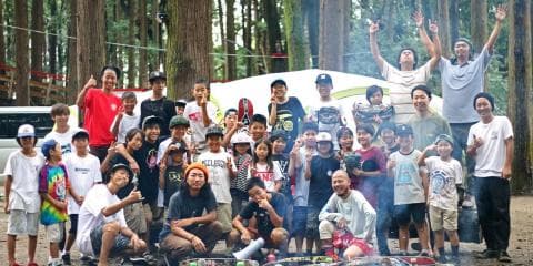 自然の中でスケートキャンプ体験を！ELEMENTが国内で５回目の人気イベントを開催