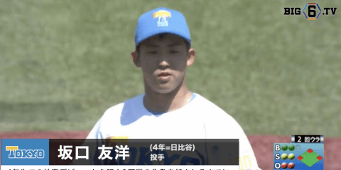 【BIG6.TV春季チームMVP】東大・坂口友洋(④日比谷)