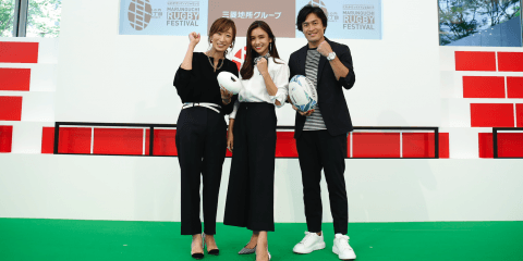「にわかだってイイじゃない！MARUNOUCHI RUGBY FESTIVAL」開催中
