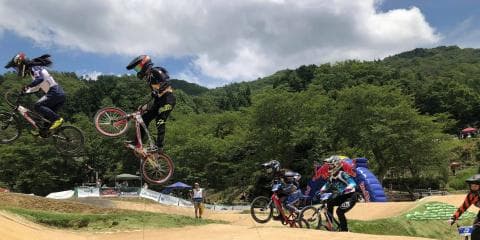 日本最高峰のBMXレーシングレース開催！
