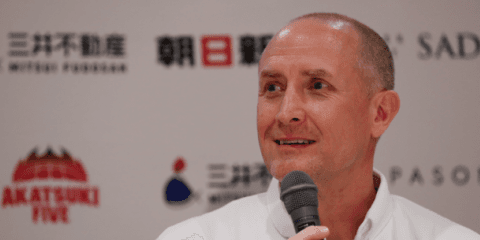 強豪ベルギーに勝利 三井不動産カップで笑顔 AKATSUKI FIVE