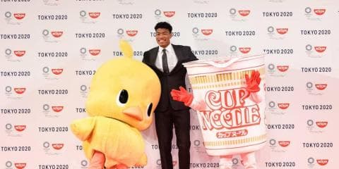 八村塁 「どん兵衛が好き」日清食品と契約