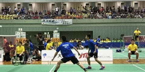 バドミントン 個人対抗ダブルス組み合わせ(男女)/南部九州高校総体インターハイ2019