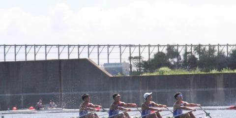 東京五輪の舞台で熱き戦いが開幕 2019世界ボートジュニア選手権大会