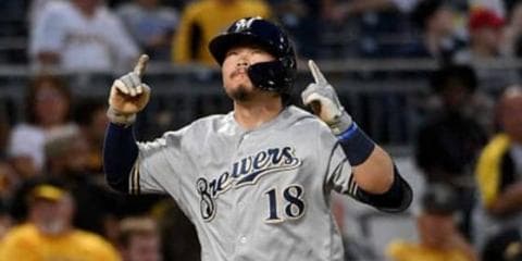 【MLB】ブルワーズ日系3世ヒウラ、自身初の1試合2本塁打！　米歓喜「この男は打ち過ぎだ」