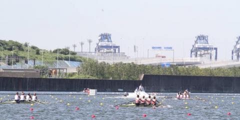 世界に認められる会場に 東京2020ボート開催地 海の森水上競技場