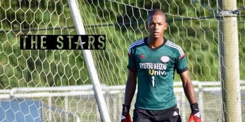 Vol.42  オビ・パウエル・オビンナ(4年)-流通経済大学サッカー部/ THE STARS