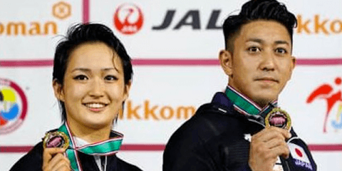 東京五輪で金メダルの可能性大。空手「形」男女のエースが圧巻の優勝