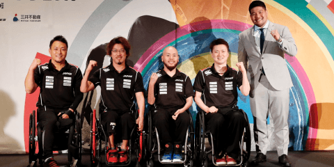 “ダブルワールドラグビー”で畠山氏も気運高めあう 車いすラグビー世界大会10月に東京開催