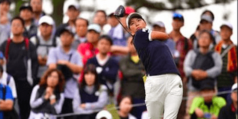 初優勝の柏原明日架は、渋野日向子ら黄金世代の姿勢を参考にしていた