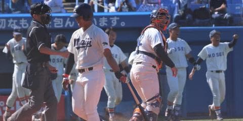 打線沈黙　法大相手に初戦を落とす／東京六大学秋季リーグ戦