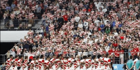 １億2500万人の応援でチャージ。日本代表が神がかり的に強い