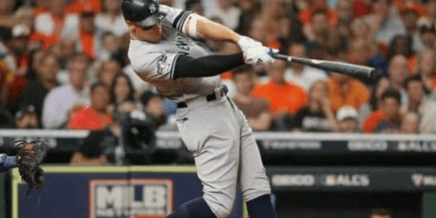 【MLB 優勝決定S】ジャッジがバーランダーから豪快2ランでヤ軍逆転！　第1戦で勝利の田中も歓喜