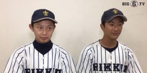 【ヒーローインタビュー】立教大学　田中誠也(④大阪桐蔭) 笠井皓介(④桐蔭学園)