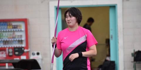 女子やり投げ・北口榛花、日本記録更新でV