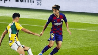 安部裕葵、バルサＢで存在感。だがトップ昇格へ残された時間は少ない