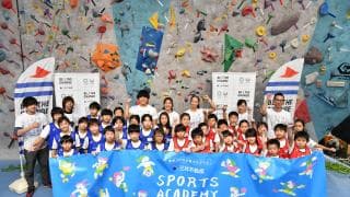 野口啓代、野中生萌、藤井快が登場。三井不動産スポーツクライミングアカデミーが開催