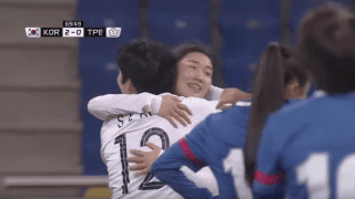 韓国 vs. チャイニーズタイペイ / 東アジアE-1サッカー選手権（女子）