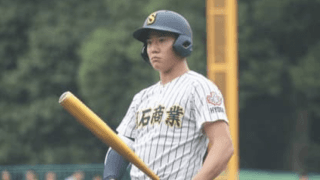 明石商・来田涼斗はここぞで打つ。「豪打一振」で世代最強の１番打者へ