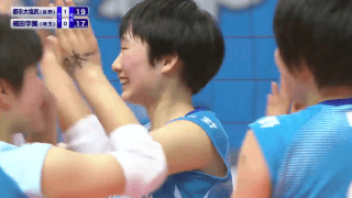 第1日女子1回戦　都市大塩尻（長野）× 細田学園（埼玉）