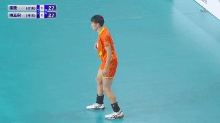 第1日男子1回戦　崇徳（広島）× 埼玉栄（埼玉）