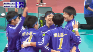 第2日女子2回戦　富山第一（富山）× 鹿児島女（鹿児島）