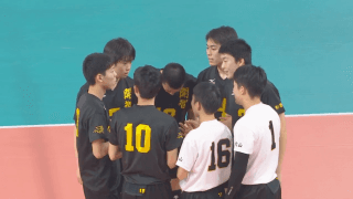 第2日男子2回戦　新田（愛媛）× 開智（和歌山）