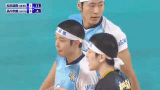 第3日男子3回戦　松本国際（長野）× 高川学園（山口）