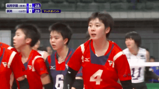 第3日女子3回戦　延岡学園（宮崎）× 誠英（山口）