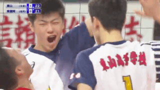 第3日男子準々決勝　東山（京都）× 東福岡（福岡）