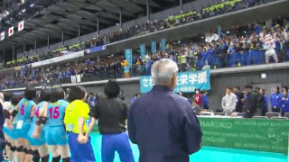 第3日女子準々決勝　大阪国際滝井（大阪）× 共栄学園（東京）