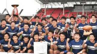 桐蔭学園が無敗で３冠達成。「西高東低」の高校ラグビーに風穴開ける