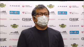 コンサドーレ札幌、選手からの報酬一部返納申し出についての野々村芳和社長の取材の様子を公開