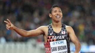 サニブラウンが２回目の「ボルト超え」。その走りに世界が驚いた