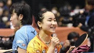伊藤美誠が平野美宇と高速ラリー戦。あえてライバルの土俵で打ち合った