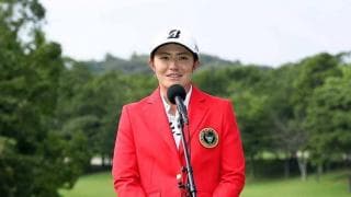 渡邉彩香が「一番涙が出そう」と思った感動の瞬間　川口キャディー男泣きの“一礼”