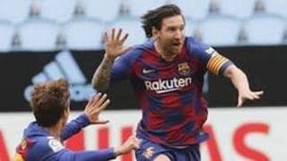 バルサの今季80ゴールのうち53%をメッシが演出