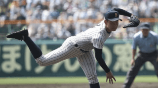 明石商の豪腕・中森、強打者・来田らドラフト上位候補がド派手に躍動