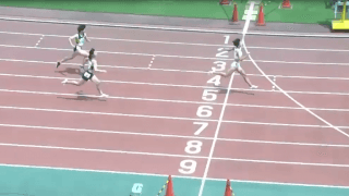 陸上競技（群馬）女子200m決勝