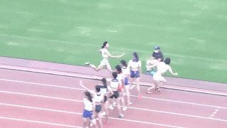 陸上競技（群馬）女子4×400mリレー決勝