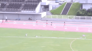 陸上競技（群馬）女子400mハードル予選