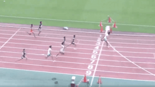 陸上競技（群馬）男子100m決勝