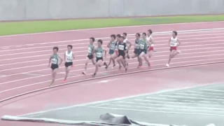 陸上競技（群馬）男子1500m決勝