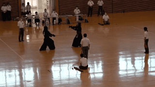 剣道（岡山）男子個人 準決勝（第4会場）