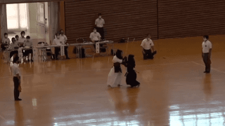 剣道（岡山）女子個人 準決勝　第4会場